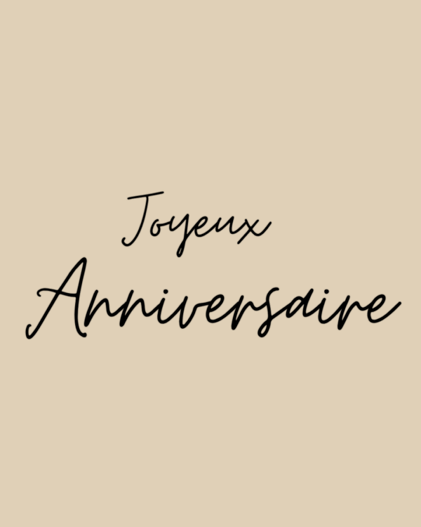 Plaquette personnalisée