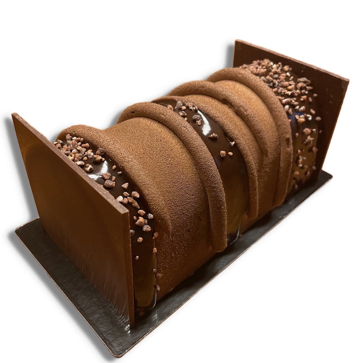 Bûche chocolat 2025