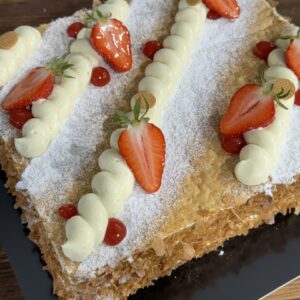 Mille feuille fraise